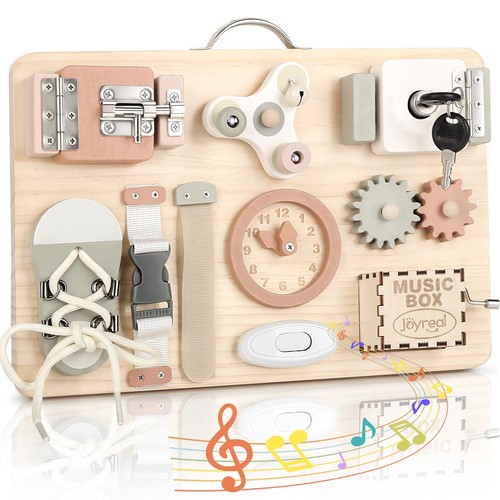 Joyreal wooden busy board for - wooden,