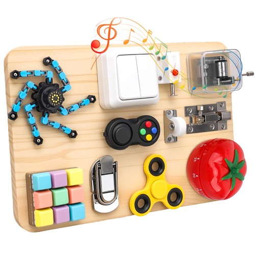 Busy board toy for toddlers - board,