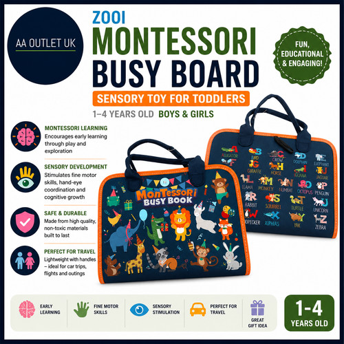 Zooi montessori busy - montessori,