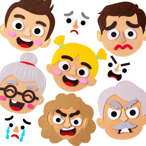116 pcs feeling emotions - pcs, &