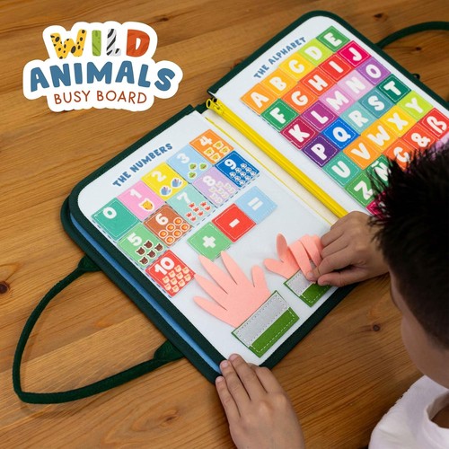 Busy board for toddlers - board,
