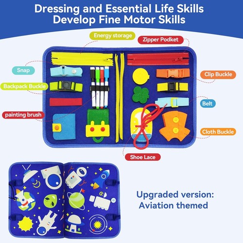Toddler busy board - toddler,