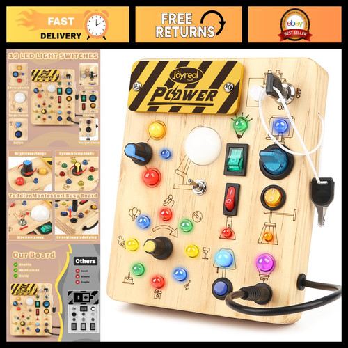 Montessori busy board for - board,