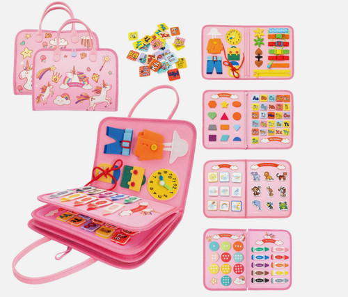 Montessori busy board for - board,