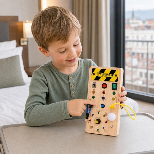 Wooden for montessori busy - wooden,