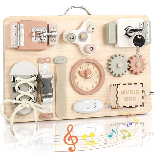 Joyreal wooden busy board - joyreal, for