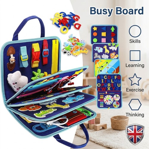 Montessori busy board sensory - busy,
