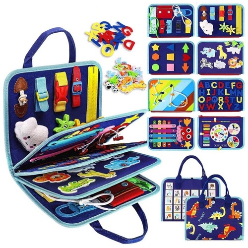 Kid busy board - busy, toddlers