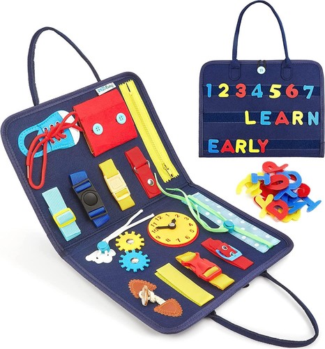 Dyzi montessori busy board - busy,