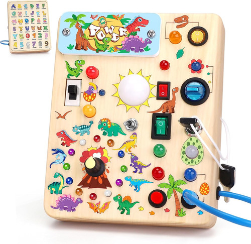 Dinosaur montessori busy - dinosaur,
