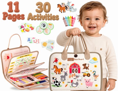 Busy board for toddlers - ,