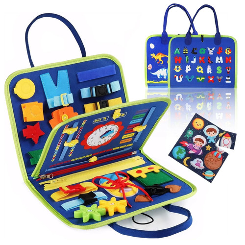 Busy board for toddlers - board,
