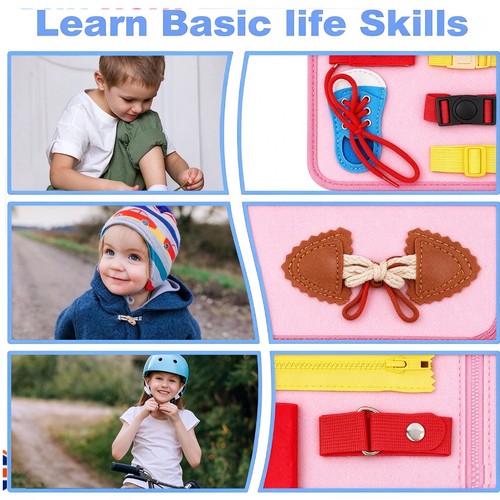 Kids busy board for toddlers - board,