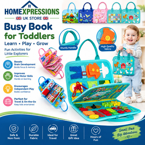 Toddler busy board - busy,