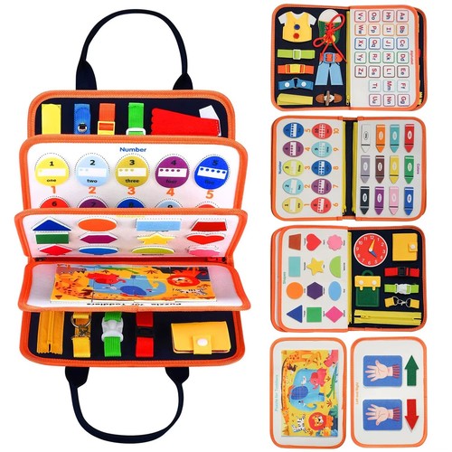 Montessori busy board sensory - board,
