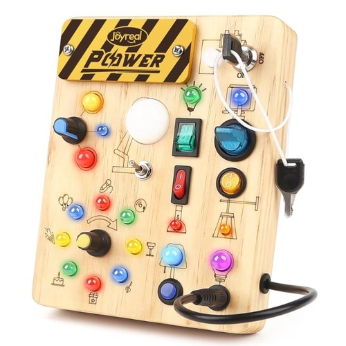 Wooden sensory busy board - sensory, for