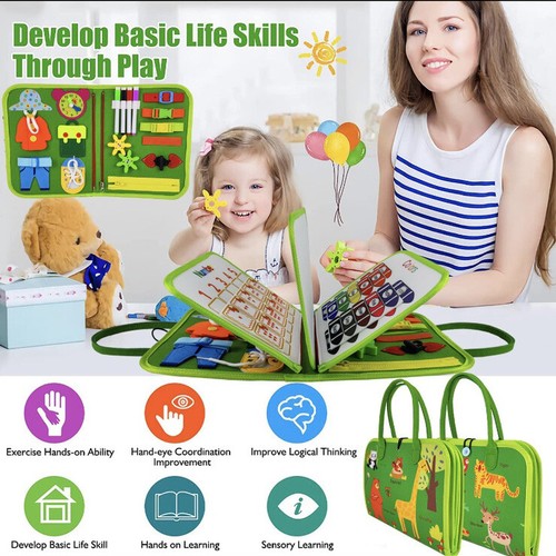 Toddler busy board - busy,