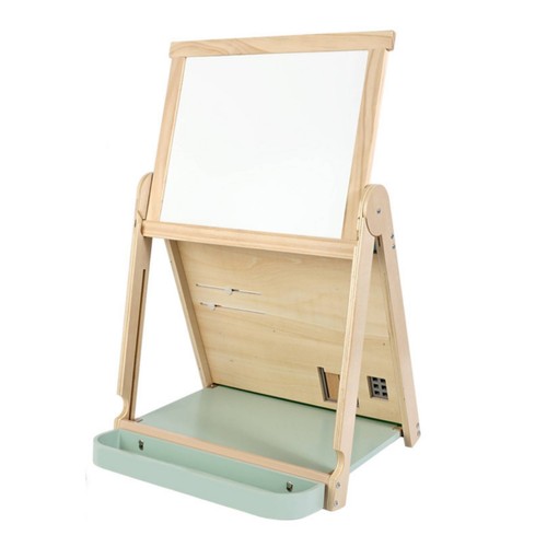 Wooden busy board with stand - wooden,