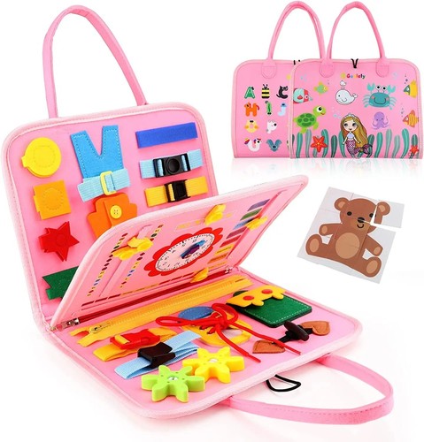 Montessori busy board - busy, sensory
